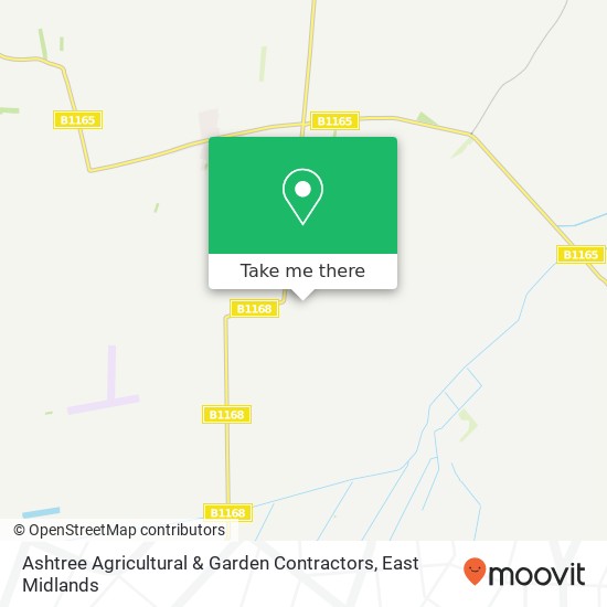 Ashtree Agricultural & Garden Contractors map