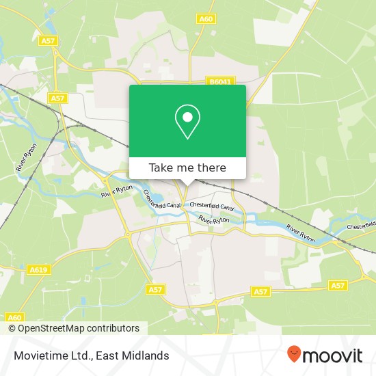 Movietime Ltd. map