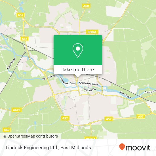 Lindrick Engineering Ltd. map
