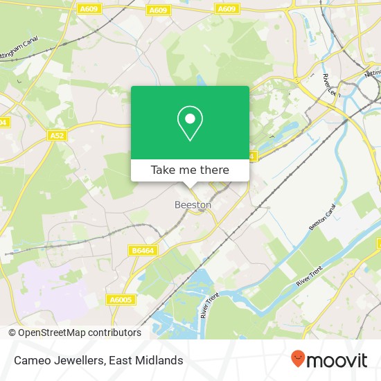 Cameo Jewellers map