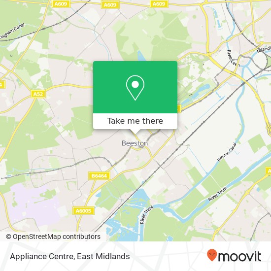 Appliance Centre map