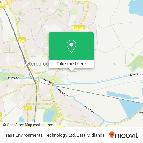 Tass Environmental Technology Ltd map