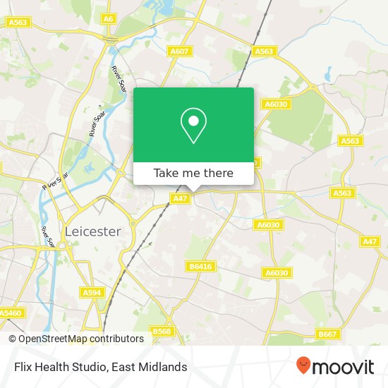 Flix Health Studio map