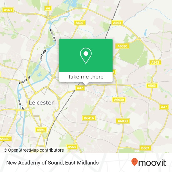 New Academy of Sound map