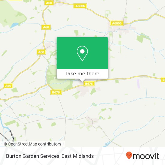 Burton Garden Services map