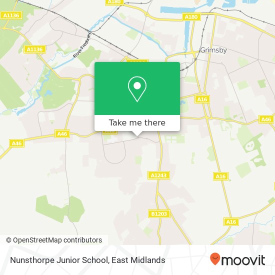 Nunsthorpe Junior School map