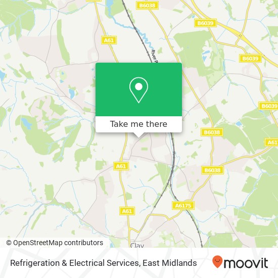 Refrigeration & Electrical Services map