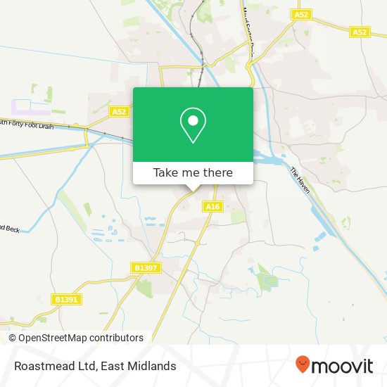 Roastmead Ltd map
