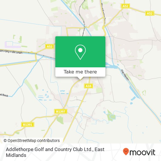 Addlethorpe Golf and Country Club Ltd. map