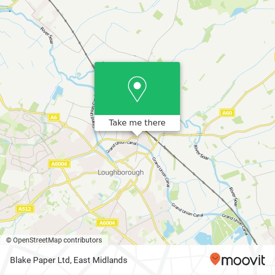 Blake Paper Ltd map