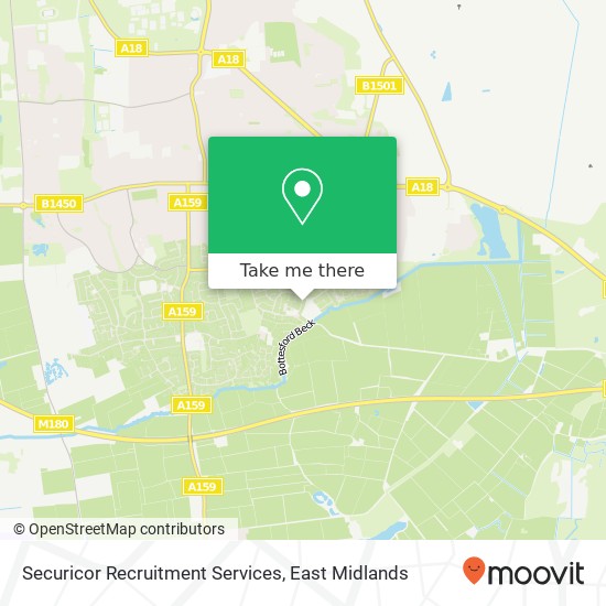 Securicor Recruitment Services map