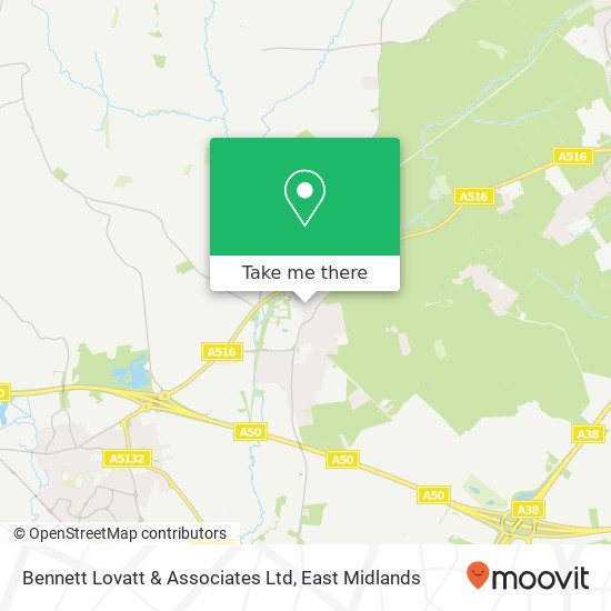 Bennett Lovatt & Associates Ltd map