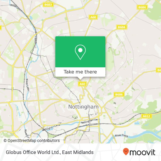 Globus Office World Ltd. map
