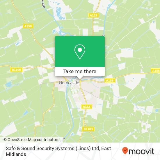 Safe & Sound Security Systems (Lincs) Ltd map