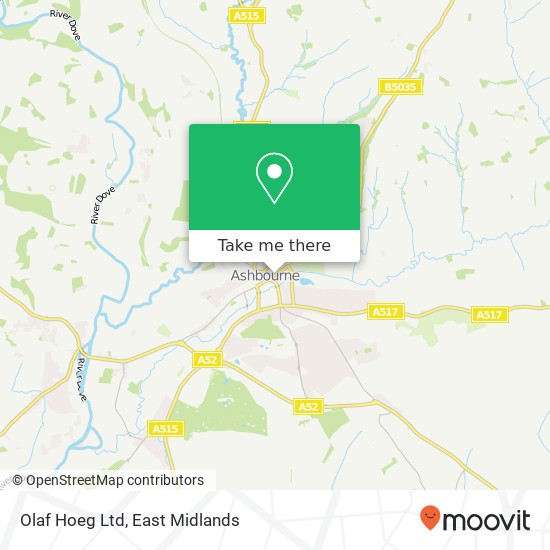 Olaf Hoeg Ltd map