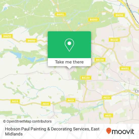Hobson Paul Painting & Decorating Services map