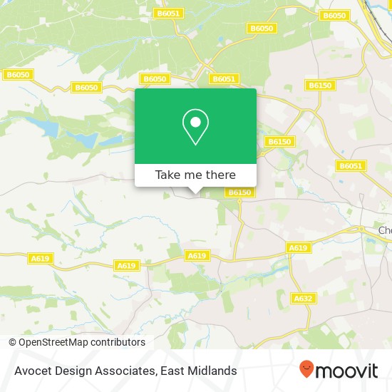 Avocet Design Associates map