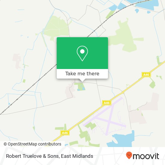 Robert Truelove & Sons map