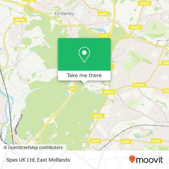 Spes UK Ltd map