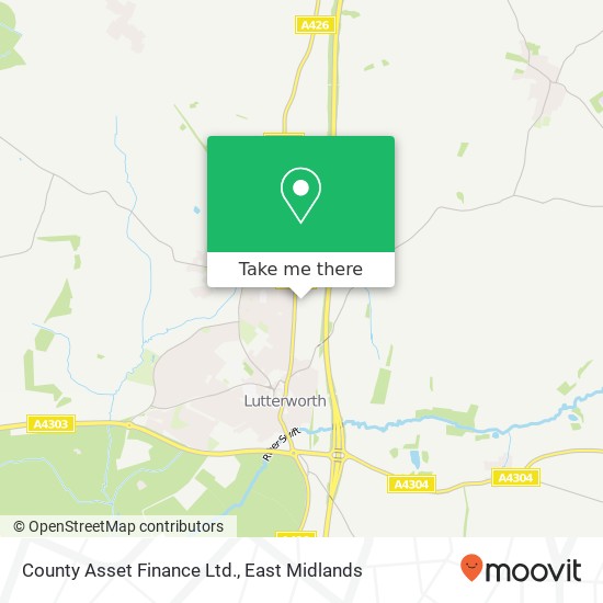 County Asset Finance Ltd. map