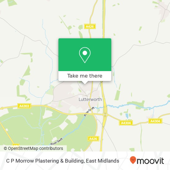 C P Morrow Plastering & Building map