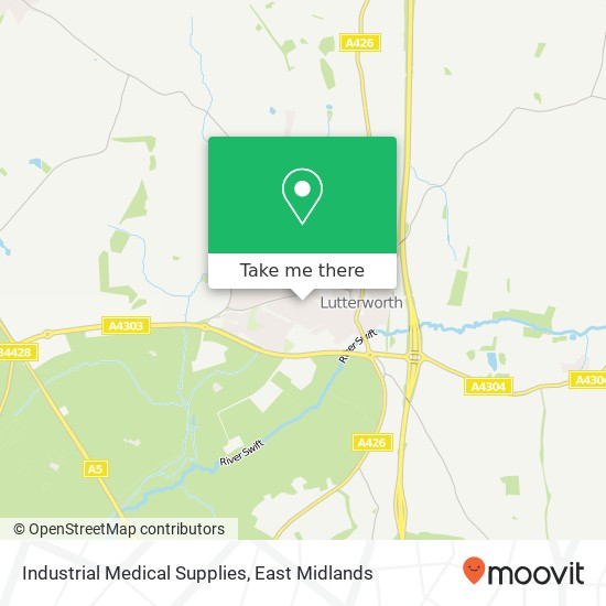 Industrial Medical Supplies map