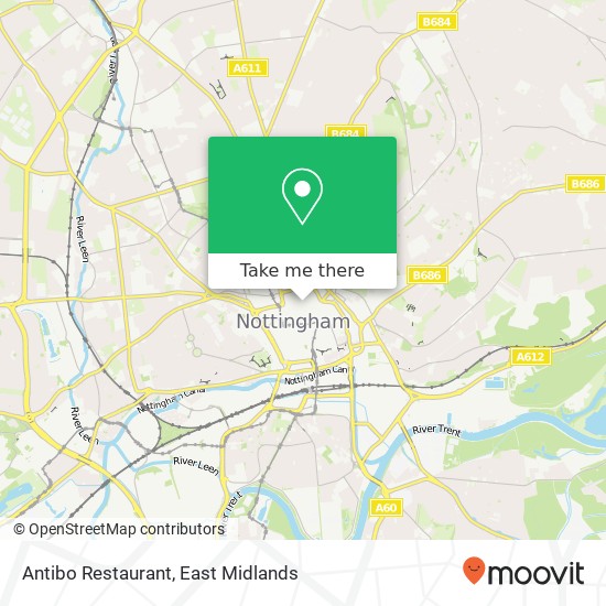Antibo Restaurant map