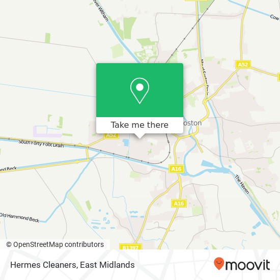 Hermes Cleaners map