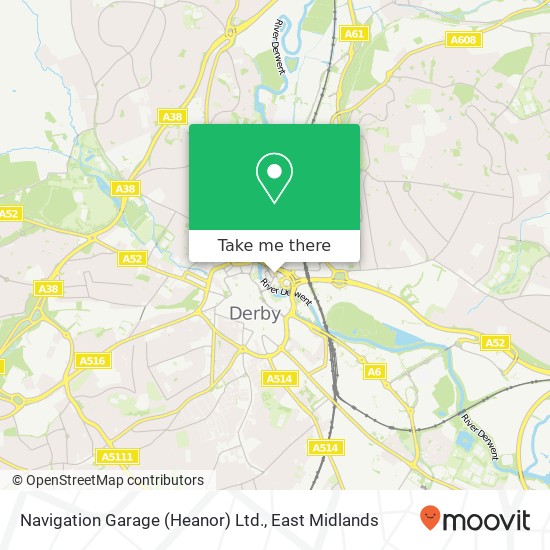 Navigation Garage (Heanor) Ltd. map