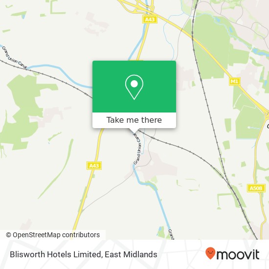 Blisworth Hotels Limited map