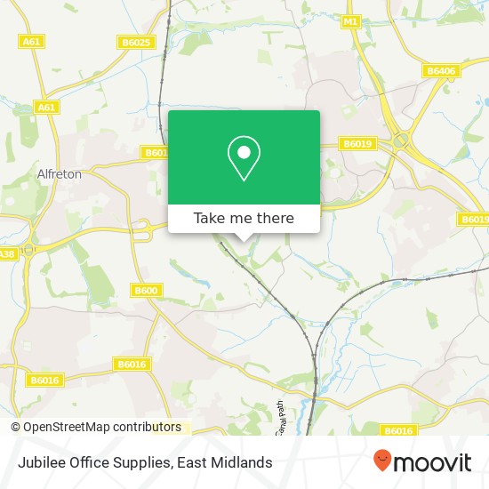 Jubilee Office Supplies map