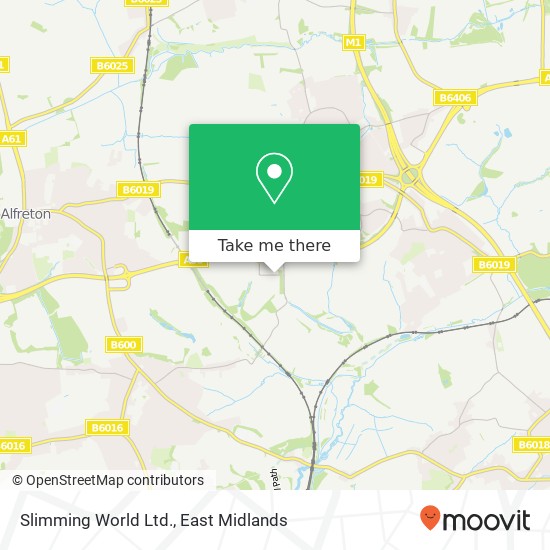Slimming World Ltd. map