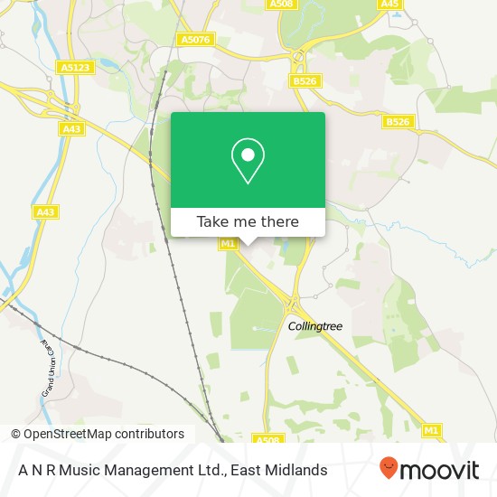 A N R Music Management Ltd. map