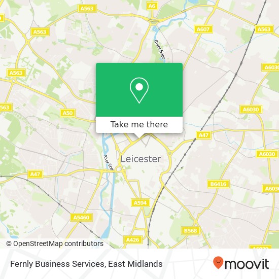 Fernly Business Services map