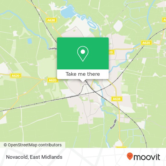 Novacold map