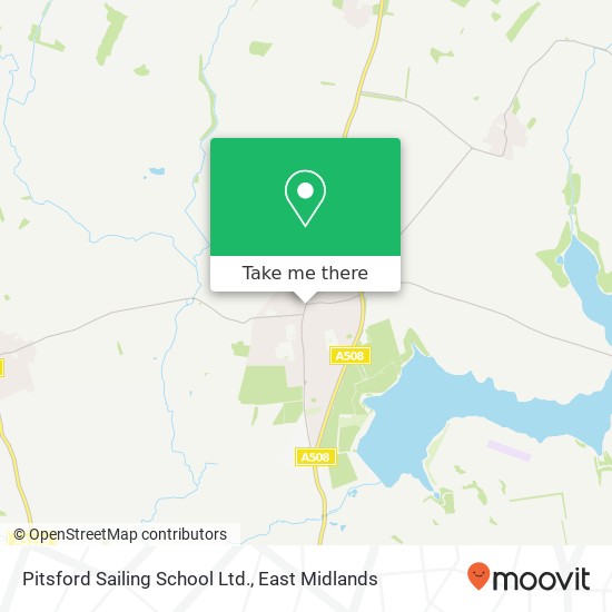 Pitsford Sailing School Ltd. map