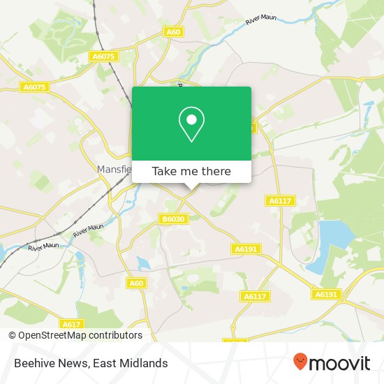 Beehive News map