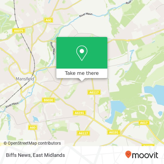 Biffs News map