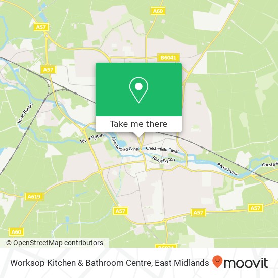 Worksop Kitchen & Bathroom Centre map