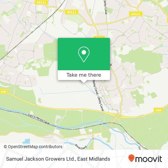 Samuel Jackson Growers Ltd. map