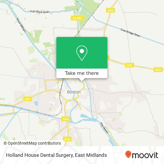 Holland House Dental Surgery map