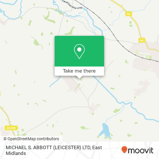 MICHAEL S. ABBOTT (LEICESTER) LTD map