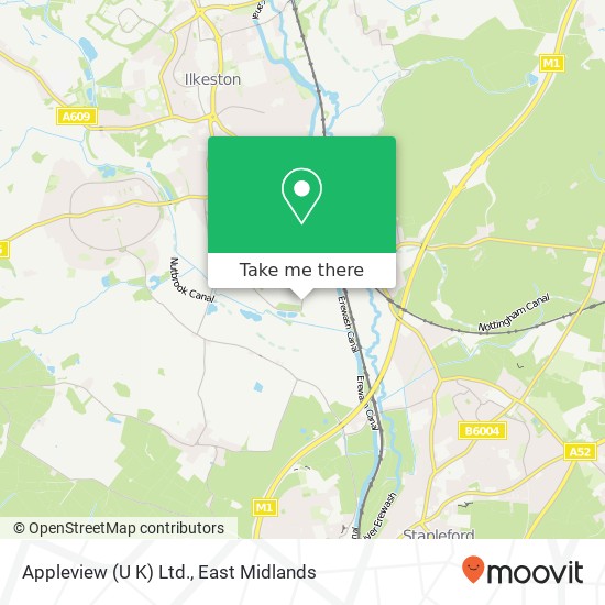 Appleview (U K) Ltd. map