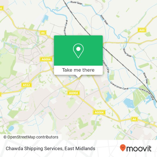 Chawda Shipping Services map