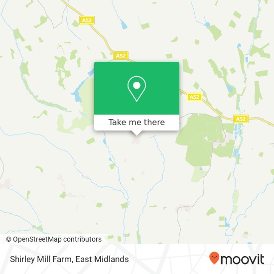 Shirley Mill Farm map