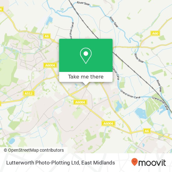 Lutterworth Photo-Plotting Ltd map