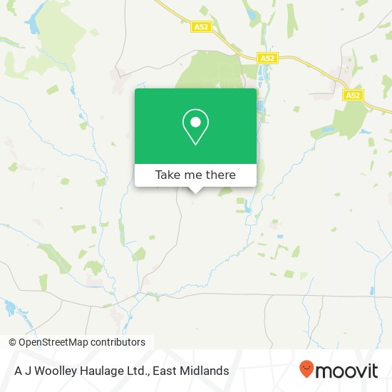 A J  Woolley Haulage Ltd. map
