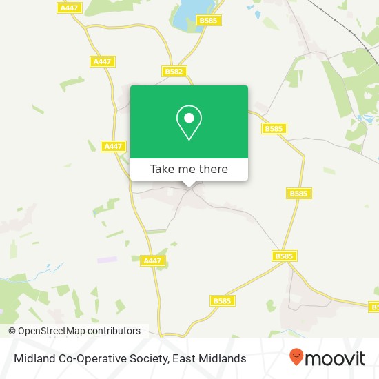 Midland Co-Operative Society map