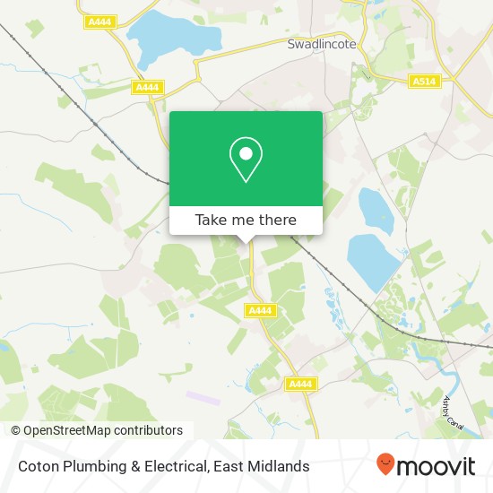 Coton Plumbing & Electrical map