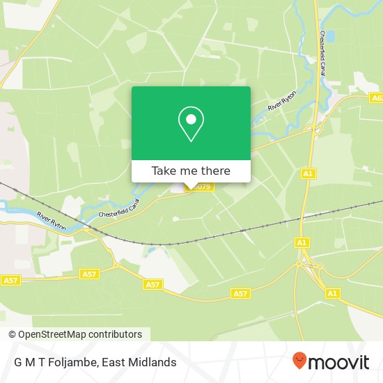 G M T Foljambe map